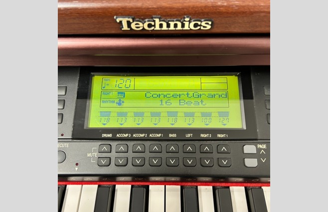 Technics SX-PR53 Satin Mahogany Digital Piano, Used - Complete Package (SN:A700A1143) - Image 5